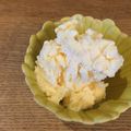 sweetmammy's cooksnap of when they made 途中混ぜ無し柔らか基本のバニラアイス.