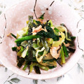 ♡こもれび♡'s cooksnap of when they made 給食の味☆ほうれん草ののり酢和え.