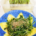 りんちゃん220's cooksnap of when they made 豆苗を美味しく＊豆苗の鶏がら胡麻油炒め.
