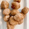 はぎまり's cooksnap of when they made 大好きな焼き鳥屋さんの甘辛つくね★.