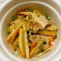 ほあちん's cooksnap of when they made いろいろ野菜の皮と豚肉のピリ辛炒め.
