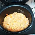 ♬あじさいのレシピ♬'s cooksnap of when they made 炊飯器で簡単！ケチャップライス★ピラフ.
