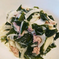 naki1227's cooksnap of when they made わかめとツナのマヨ和え.