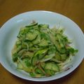 プーニー's cooksnap of when they made きゅうりとたまねぎのナムル.