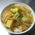 三つ星母ちゃん's cooksnap of when they made 10分で充分 普通のカレー丼.