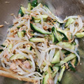 Sweetsの森's cooksnap of when they made もやしときゅうりの韓国風.