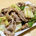 こはる・▽・'s cooksnap of when they made 旨塩ダレで＊豚バラきゃべつのさっぱり炒め.