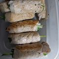 yuriレシピ's cooksnap of when they made 水菜たっぷり豚バラまき焼き.