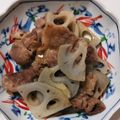 いかめし321's cooksnap of when they made レンコンと牛肉のきんぴら.