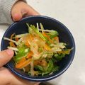 あきちゃん！！！'s cooksnap of when they made 楽うま☆大根と水菜のシャキうまツナサラダ.