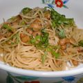 fromMay's cooksnap of when they made めんつゆで♪納豆パスタ.