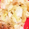 みりん調味料's cooksnap of when they made レンジで簡単『キャベツの胡麻和え』.
