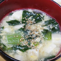 ーBONIー's cooksnap of when they made 激早！青梗菜と豆腐と卵のふわとろスープ.