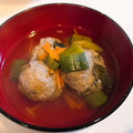 ippeichan's cooksnap of when they made あつあつ　イワシのシソつみれスープ.