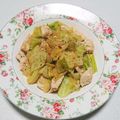 もぐ・ω・くま's cooksnap of when they made 春キャベツと鶏胸肉のピリ辛味噌炒め.