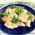 ３匹の大ぶたママ's cooksnap of when they made ささみとブロッコリー＊簡単クリーム炒め.