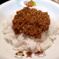 ぷにぷに～mama's cooksnap of when they made あまいキーマカレー.