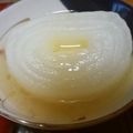 ねこはがき's cooksnap of when they made 簡単おつまみ☆丸ごと新玉レンチンバタポン.