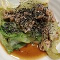 biss-love's cooksnap of when they made レタスと豚肉のオイスター炒め.