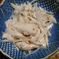 のぶなお７'s cooksnap of when they made やみつき！ササミとねぎの搾菜和え.