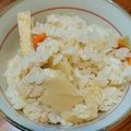 nonmam2007's cooksnap of when they made たけのこと鶏肉のゴロゴロ炊き込みご飯.