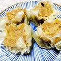 くりすたるけいこ's cooksnap of when they made ワンタンの皮でシュウマイ.