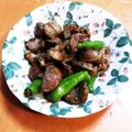 クローンうさぎ's cooksnap of when they made 今夜のおかずにもう一品！砂肝のピリ辛炒め.