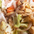 m11m11's cooksnap of when they made キャベツと人参・油揚げのツナ炒め.