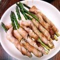 ZX10okusan's cooksnap of when they made 焼肉のたれで♪アスパラ豚ばら肉巻き☆.