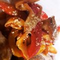 ☆suzuka☆'s cooksnap of when they made パプリカとエリンギのケチャップソース炒め.