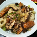 ともにょん's cooksnap of when they made れんこんきのこ、ひき肉の甘辛炒め^o^.