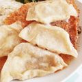 あんでゅ's cooksnap of when they made カマンベールチーズの餃子の皮包み焼き.