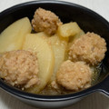 S72☆'s cooksnap of when they made 寒い冬に！鶏団子と大根の煮物.