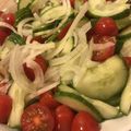 torororo〆's cooksnap of when they made ウクライナの味？トマトときゅうりのサラダ.