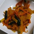 ヨシヨッシー's cooksnap of when they made かぼちゃとにんじんのきんぴら.