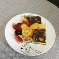 ☆こまっと☆'s cooksnap of when they made 簡単✨季節のフルーツミックスパンケーキ.