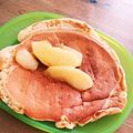 3姉妹ちゃんママ's cooksnap of when they made ランチや朝食おやつに♡りんごのパンケーキ.
