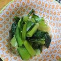 凪なぎ's cooksnap of when they made 小松菜のゆかりナムル.