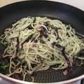 ☆こまっと☆'s cooksnap of when they made ハロウィンおばけの森焼きそば…☆.