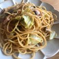 ＊Hiromi_f＊'s cooksnap of when they made ランチにキャベツとベーコンの和風パスタ☻.