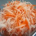 うじりん's cooksnap of when they made 大根千切りのもったいないなます.