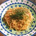 piNkymiLky's cooksnap of when they made 10分で完成、絶品☆明太子パスタ.