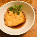 つきゆみ。's cooksnap of when they made 油揚げのたまご巾着.