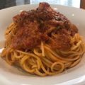 minajminaj's cooksnap of when they made 海老とトマトのクリームパスタ.