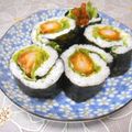 ＠迷子＠'s cooksnap of when they made 恵方巻きに♪ちょうどいい♪エビフライ巻き.