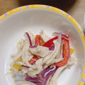 Celica0525's cooksnap of when they made 鶏ささみとパプリカのマリネ.