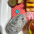 み1228's cooksnap of when they made おにぎり カンタン俵型.
