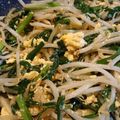 コリラックマー's cooksnap of when they made 簡単！ニラ玉もやしのにんにく醤油炒め.
