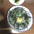 クックUFVLW1☆'s cooksnap of when they made 海苔屋さんの釜揚げしらす丼.