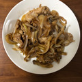 れなぼう's cooksnap of when they made 豚ロースの舞茸の甘辛炒め.